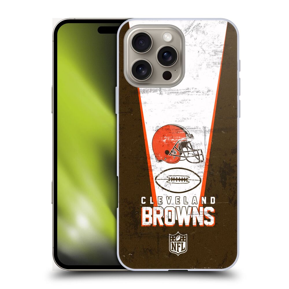 CLEVELAND BROWNS(NFL) クリーブランドブラウンズ  クリーブランドブラウンズ - Banner ハード case / Apple iPhoneケース 【公式 / オフィシャル】
